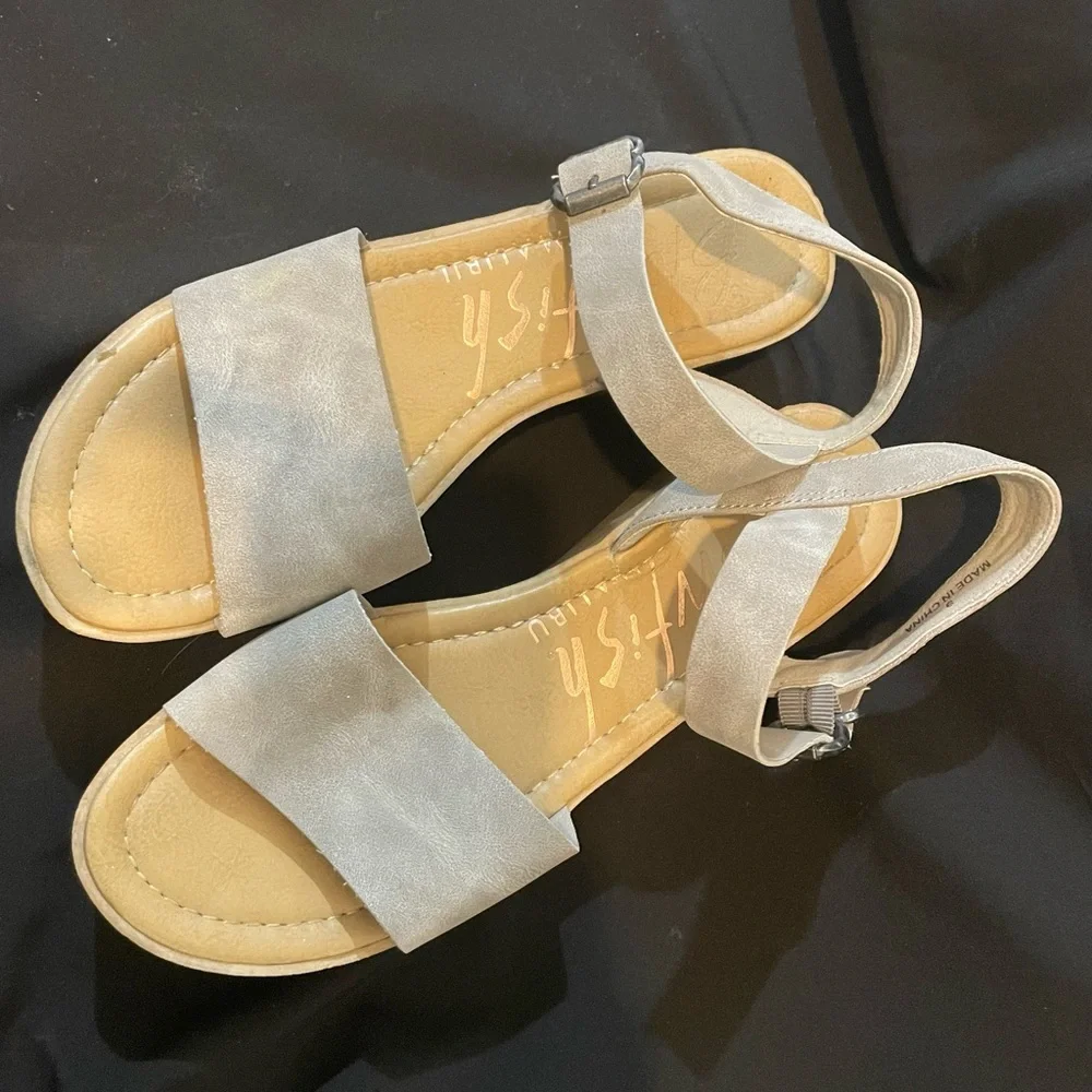 Blowfish Women's Sandals in Light Gray - Picture 2 of 5